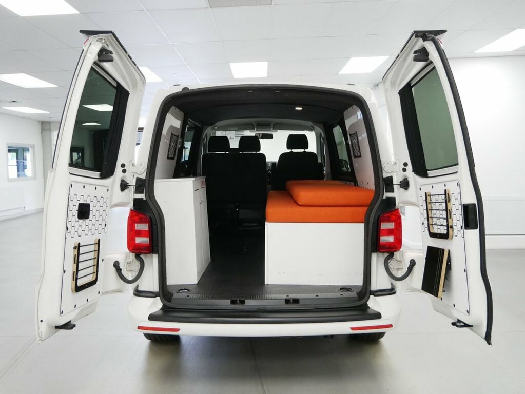 Volkswagen Transporter 2L 2.0 Tdi T28 Bluemotion Tech Startline Panel Van White #4