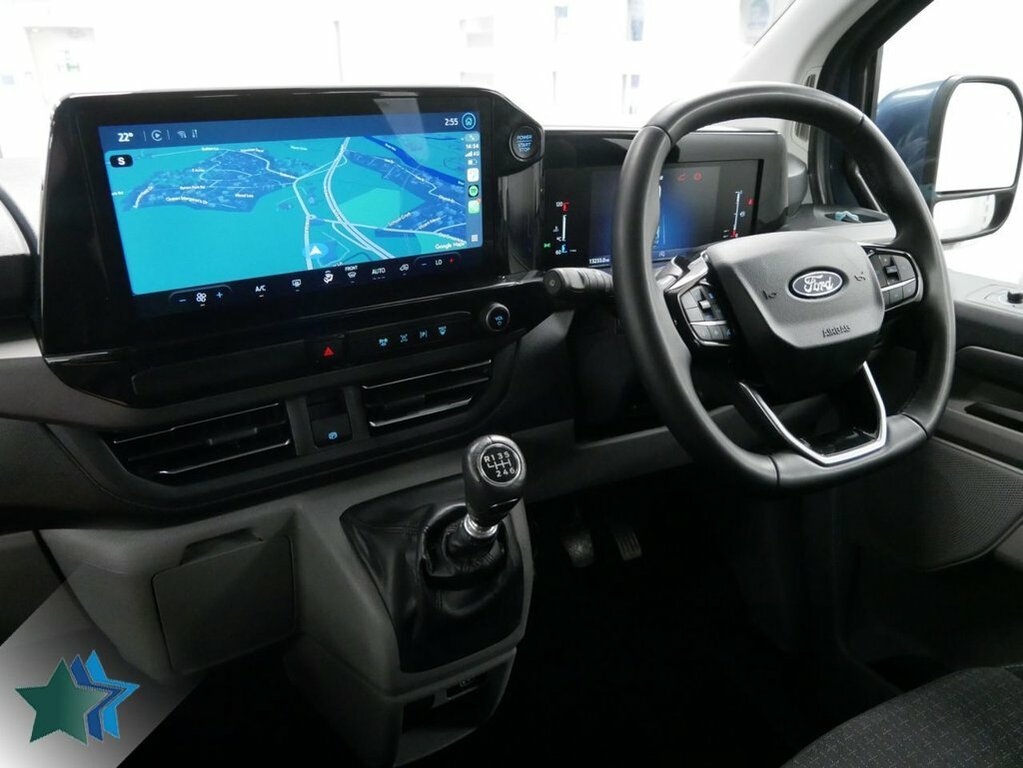 Ford Tourneo Custom 2L 2.0 320 Ecoblue Zetec Minibus Double Cab Di Blue #2