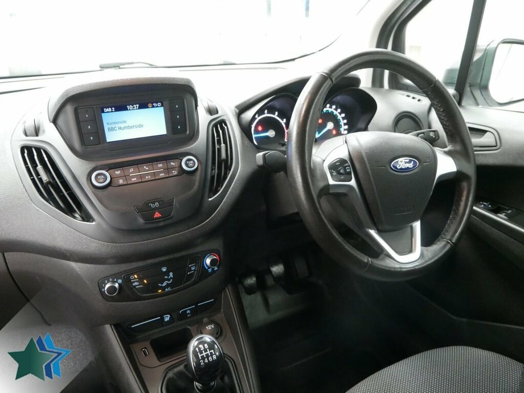 Ford Transit Courier 1L 1.0 Ecoboost Leader Panel Van White #2