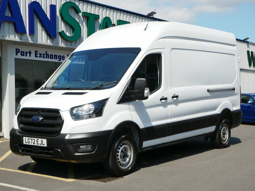 Ford Transit Custom 2L 2.0 350 Ecoblue Leader Panel Van Man White