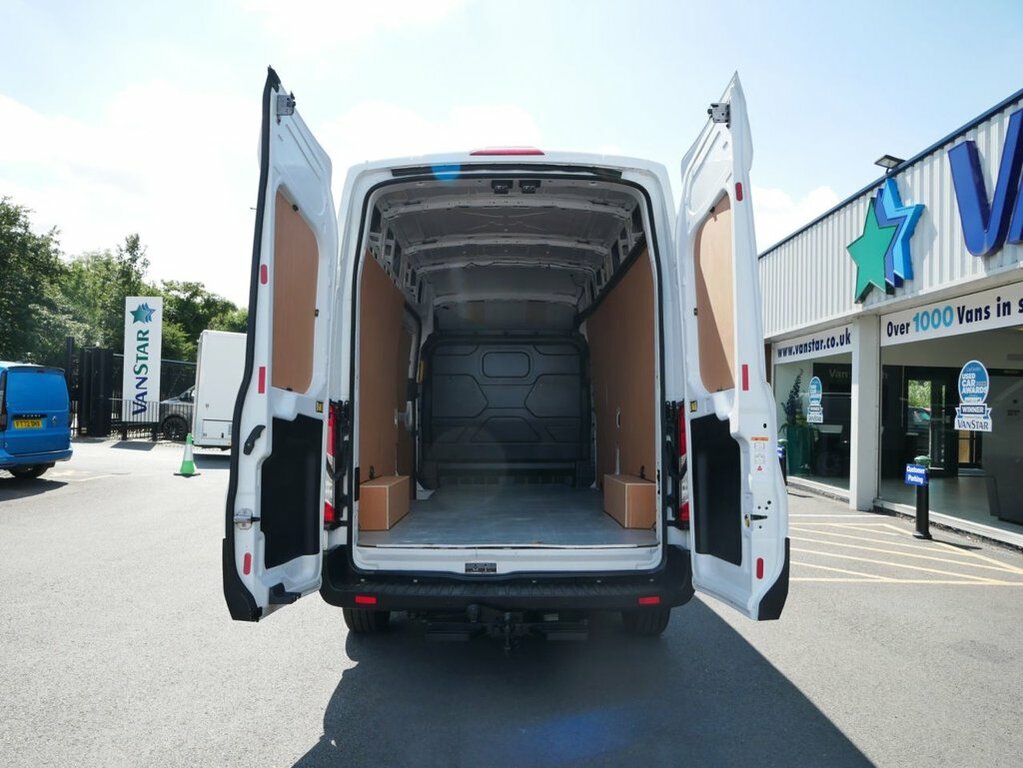 Ford Transit Custom 2L 2.0 350 Ecoblue Leader Panel Van Man White #4
