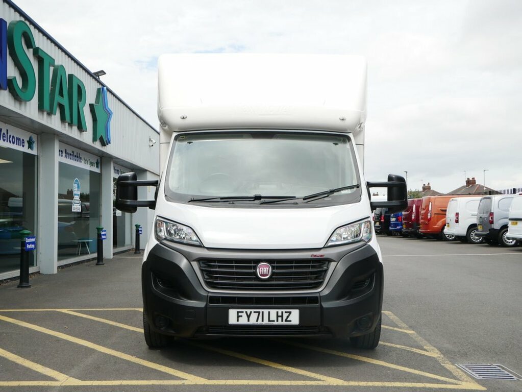 Fiat Ducato 2.3L Multijetii 35 Chassis Cab M H White #5