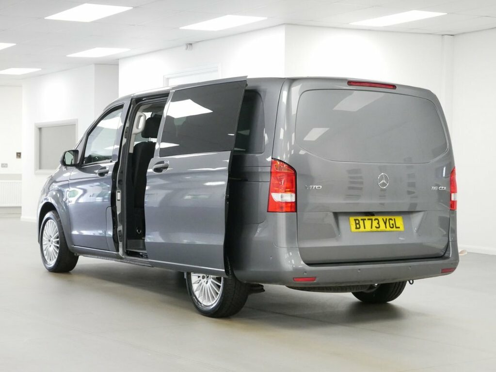 Mercedes-Benz Vito 116 Cdi 163 L3h1 Select 9G-tronic Xlwb Low Roof Rw Black #27