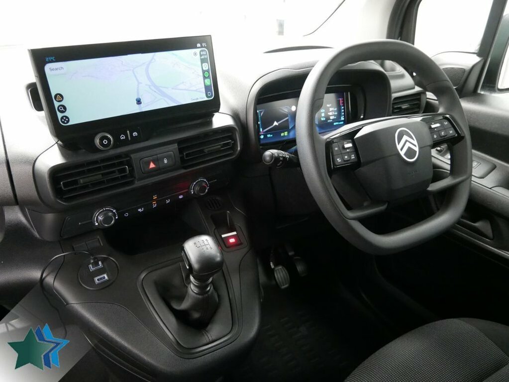 Citroen Berlingo 1.5L Bluehdi 1000Driver M Panel Van Ma Black #4