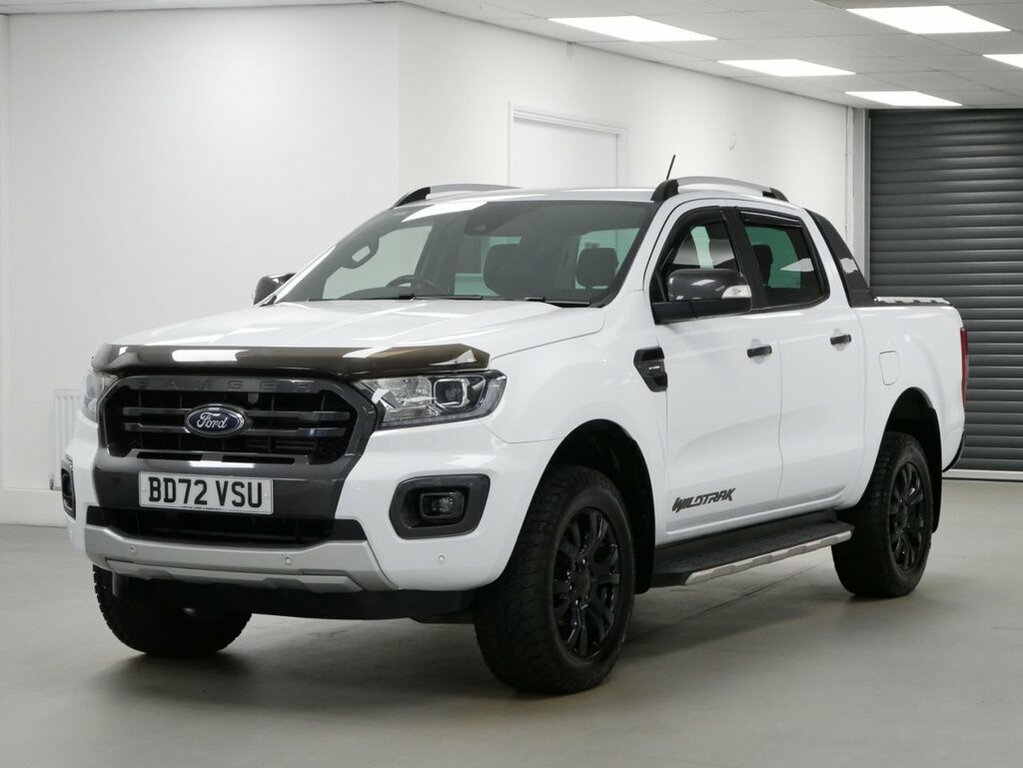 Ford Ranger 2L 2.0 Ecoblue Wildtrak Pickup Double Cab Dies White