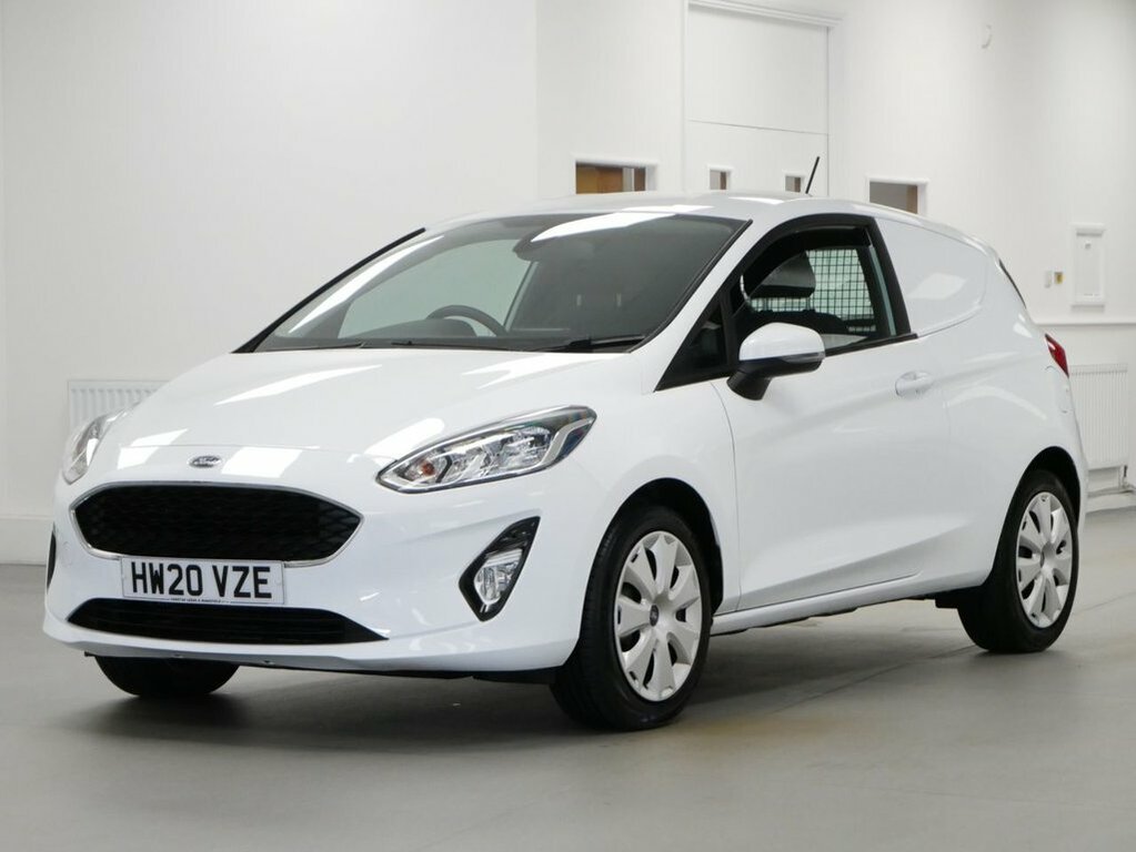 Ford Fiesta 1.5L Tdci Car Derived Van Euro 6 White