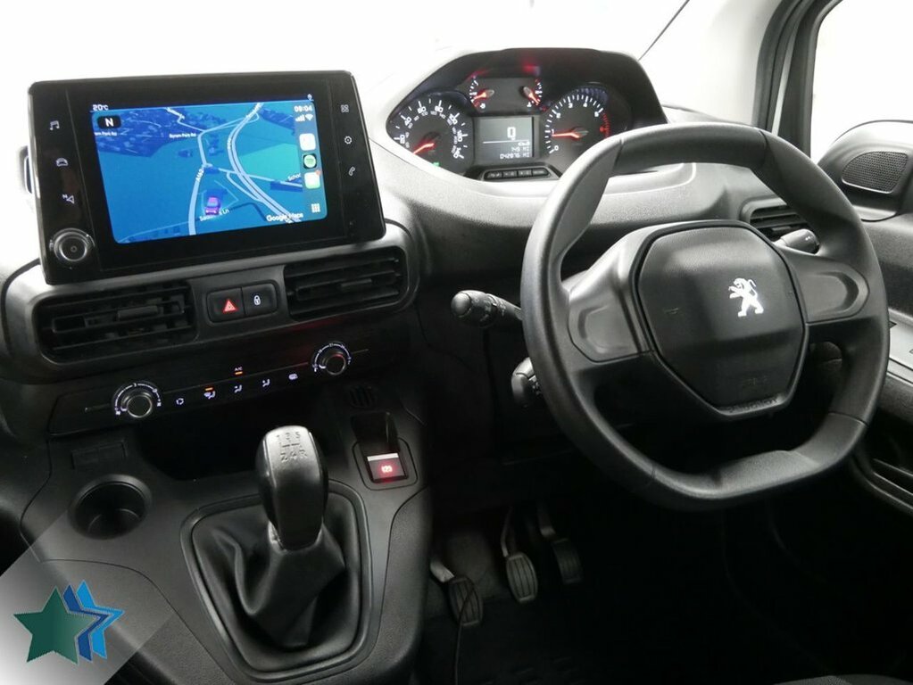 Peugeot Partner 1.5L Bluehdi 1000 Professional Standard Panel Van White #2