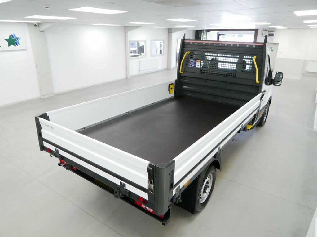 Ford Transit Custom 2L 2.0 350 Ecoblue Leader Chassis Cab M White #2