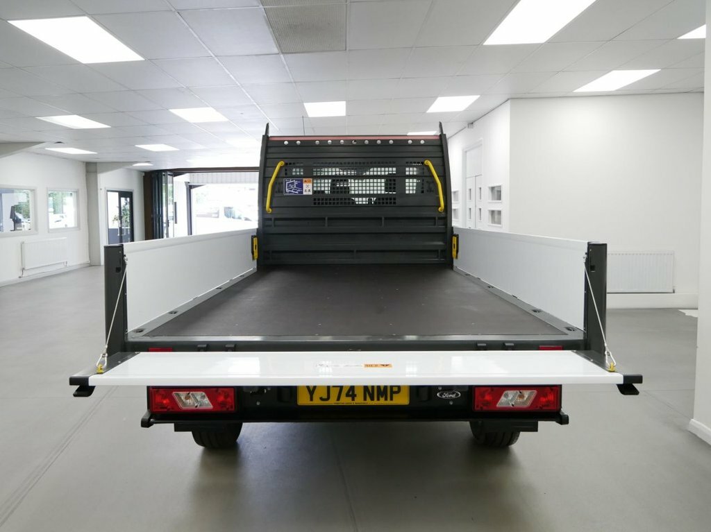 Ford Transit Custom 2L 2.0 350 Ecoblue Leader Chassis Cab M White #3