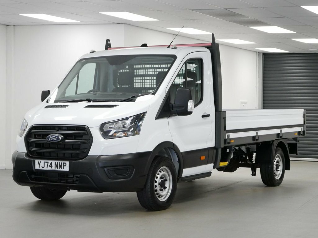Ford Transit Custom 2L 2.0 350 Ecoblue Leader Chassis Cab M White