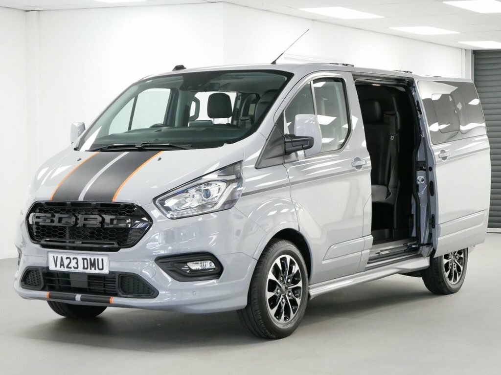 Ford Transit Custom 2L 2.0 320 Ecoblue Sport Crew Van Double Cab D Grey