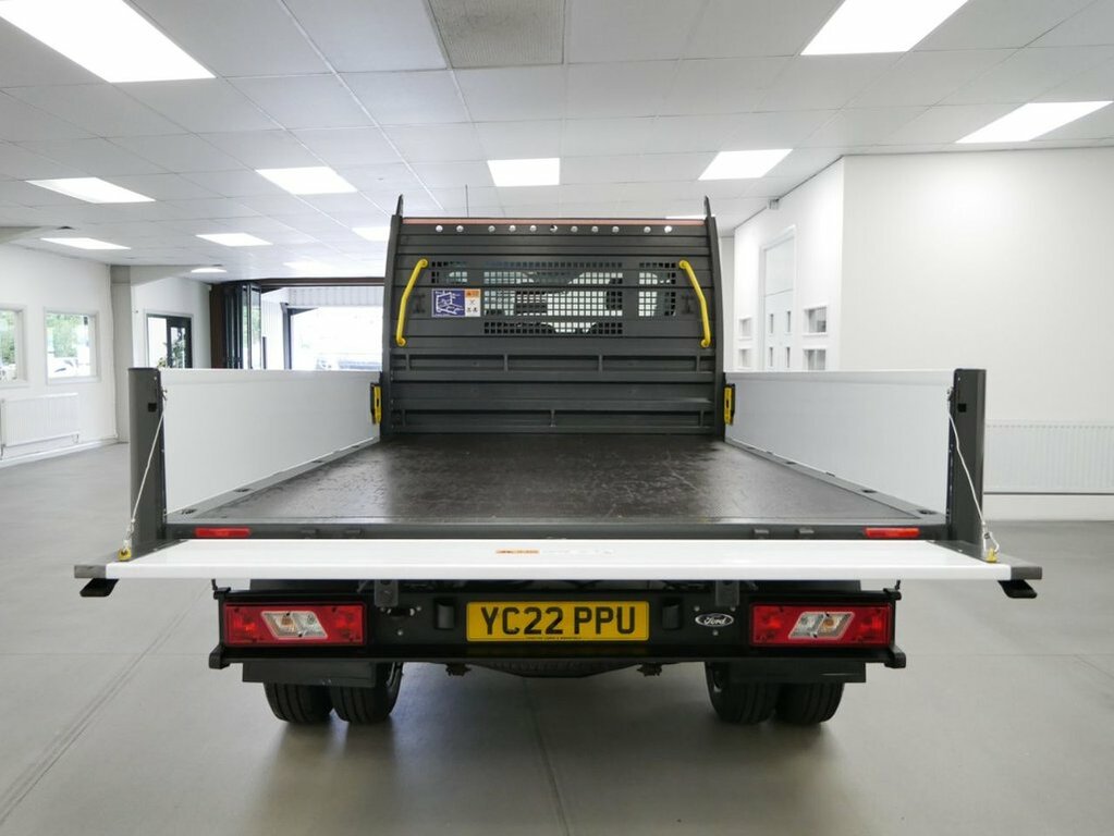 Ford Transit Custom 2L 2.0 350 Ecoblue Leader Chassis Cab M White #6