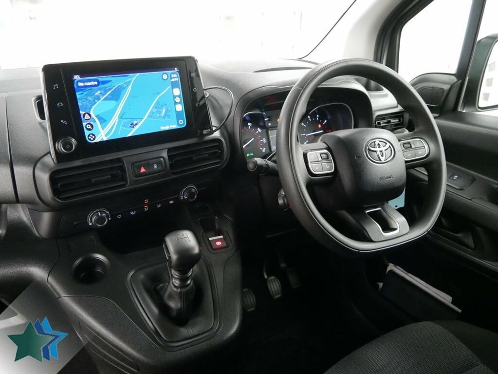 Toyota Proace City 1.5L Bluehdi Icon Short Panel Van Manua YY72VYO White #2