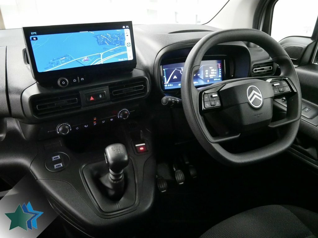 Citroen Berlingo 1.5L Bluehdi 1000Driver M Panel Van Ma White #2