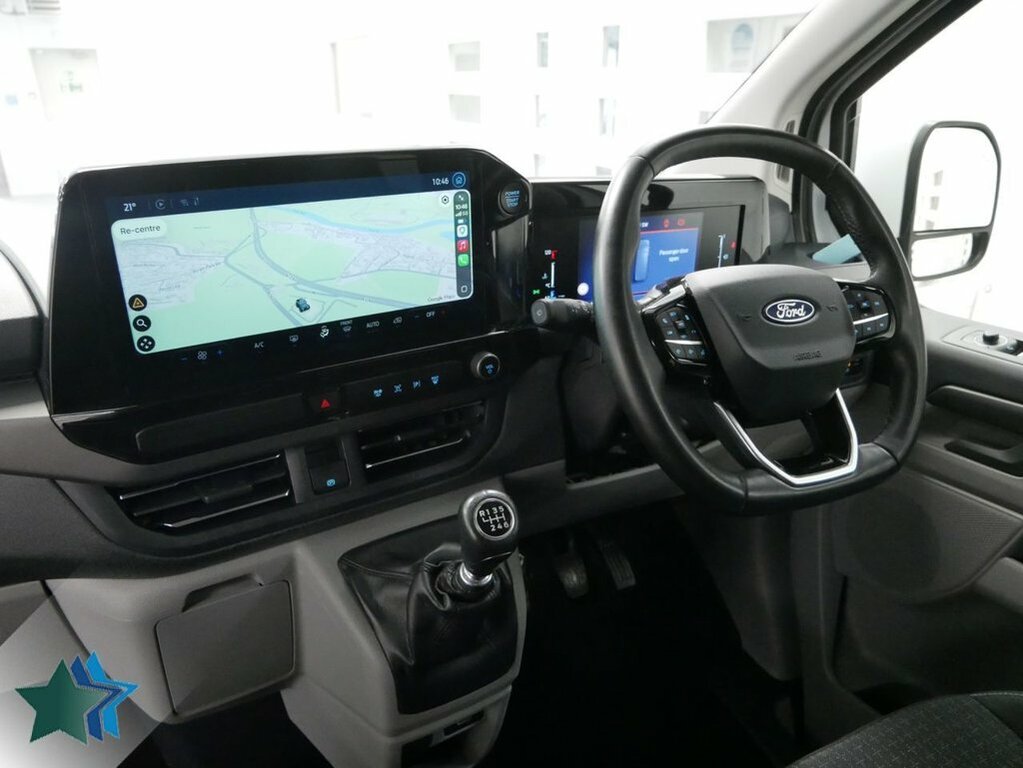 Ford Tourneo Custom 2L 2.0 320 Ecoblue Zetec Minibus Double Cab Di White #6