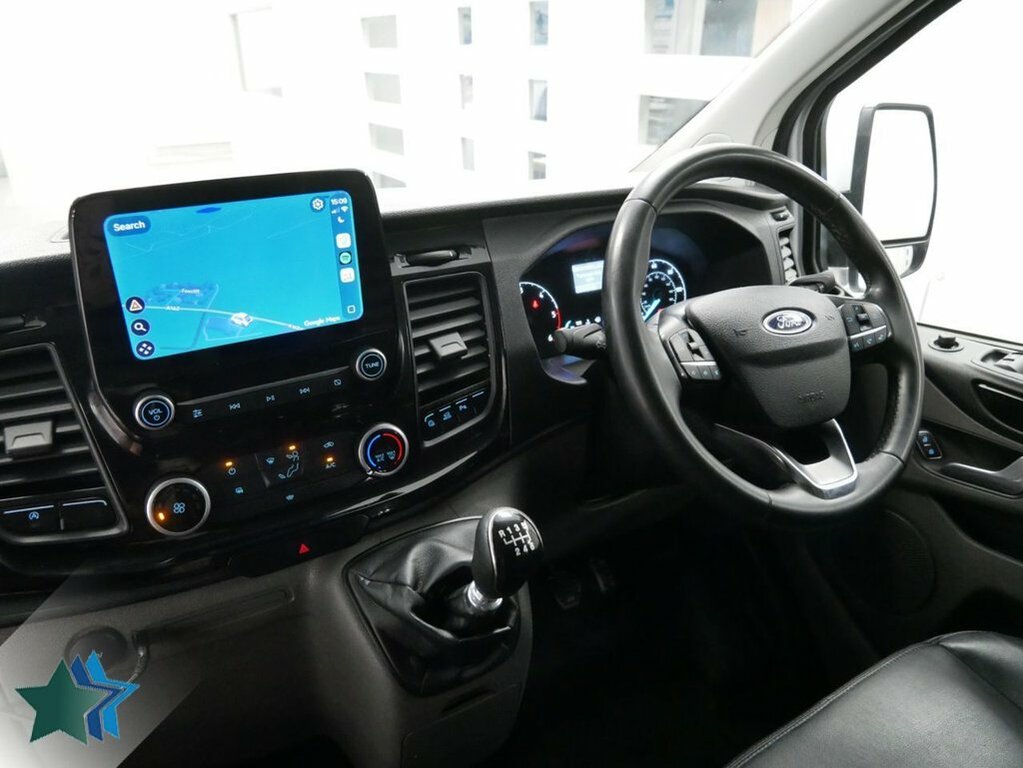 Ford Transit Custom 2L 2.0 320 Ecoblue Trail Crew Van Double Cab D White #2