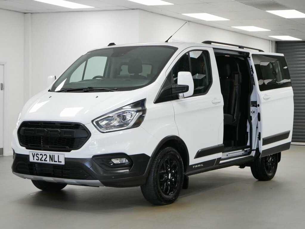 Ford Transit Custom 2L 2.0 320 Ecoblue Trail Crew Van Double Cab D White