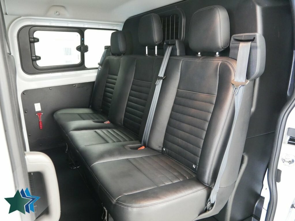 Ford Transit Custom 2L 2.0 320 Ecoblue Trail Crew Van Double Cab D White #4