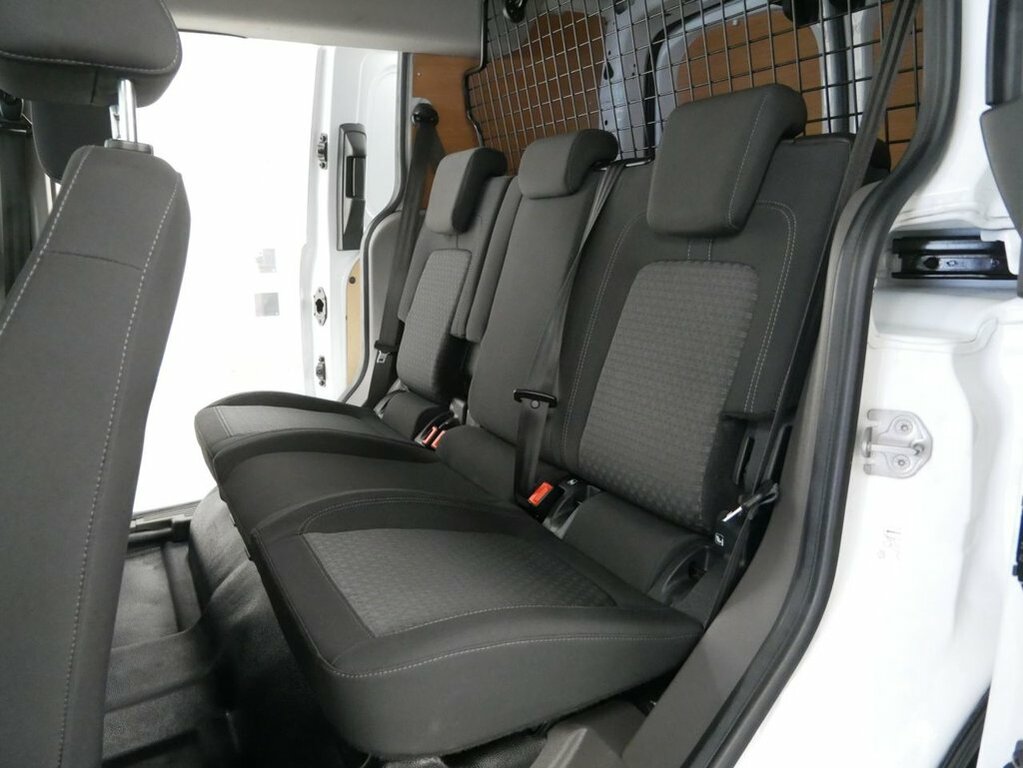 Ford Transit Connect 1.5L 240 Ecoblue Trend Crew Van Double Cab 6Dr Die White #6