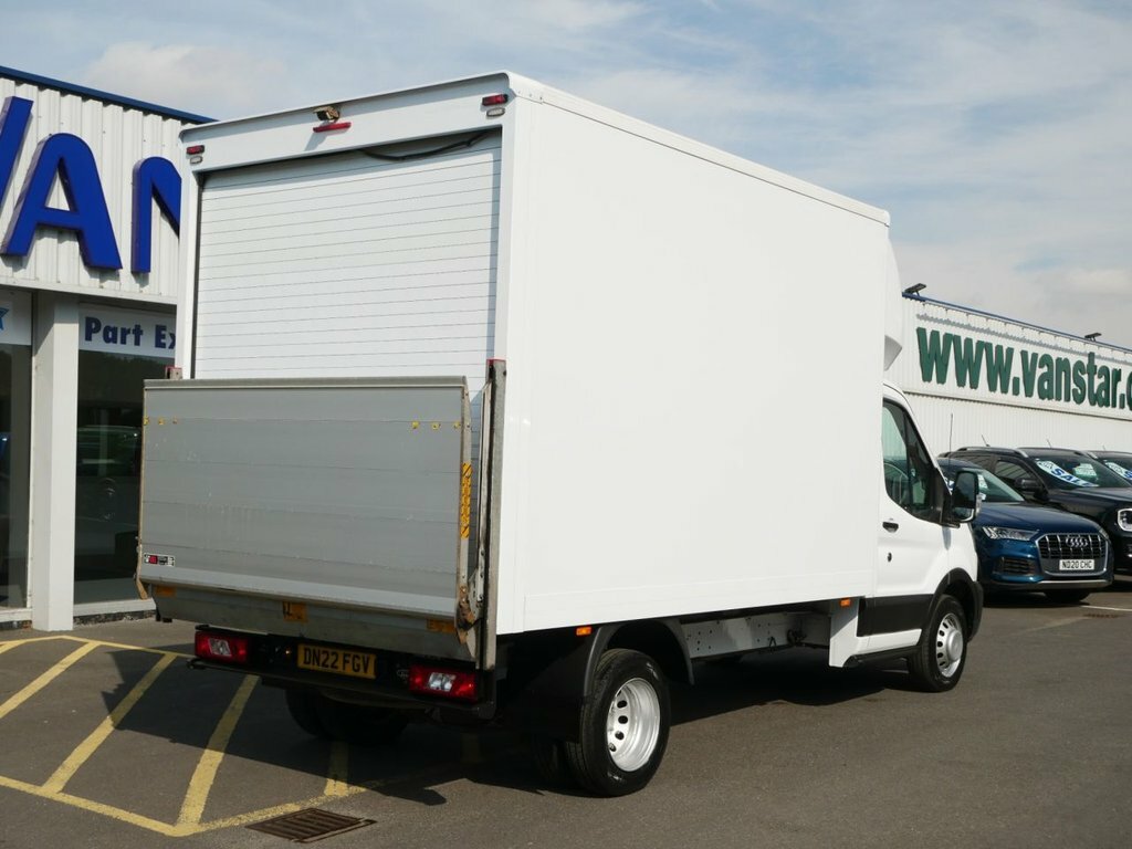 Ford Transit Custom 2L 2.0 350 Ecoblue Leader Chassis Cab M DN22FGV White #3