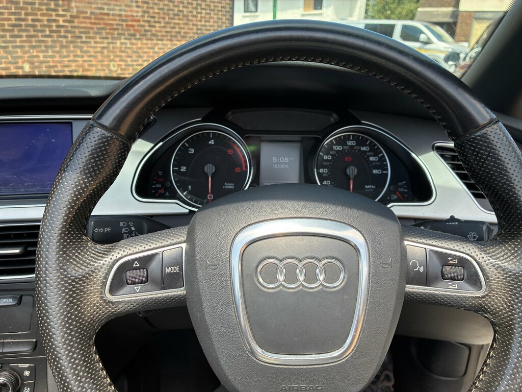 Audi A5 Convertible White #11