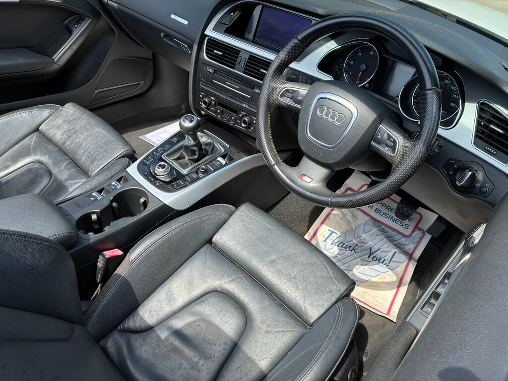 Audi A5 Convertible White #14