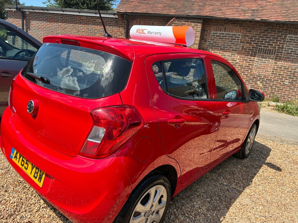 Vauxhall Viva 1.0I Se Hatchback Euro 6 75 Ps Red #2