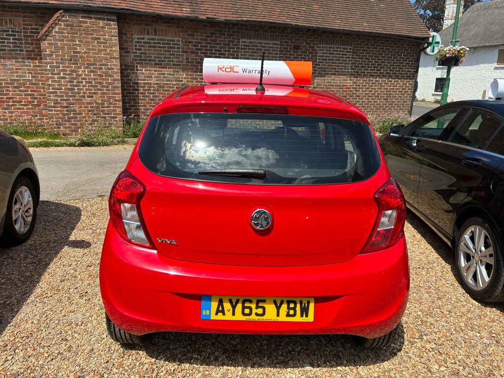 Vauxhall Viva 1.0I Se Hatchback Euro 6 75 Ps Red #5