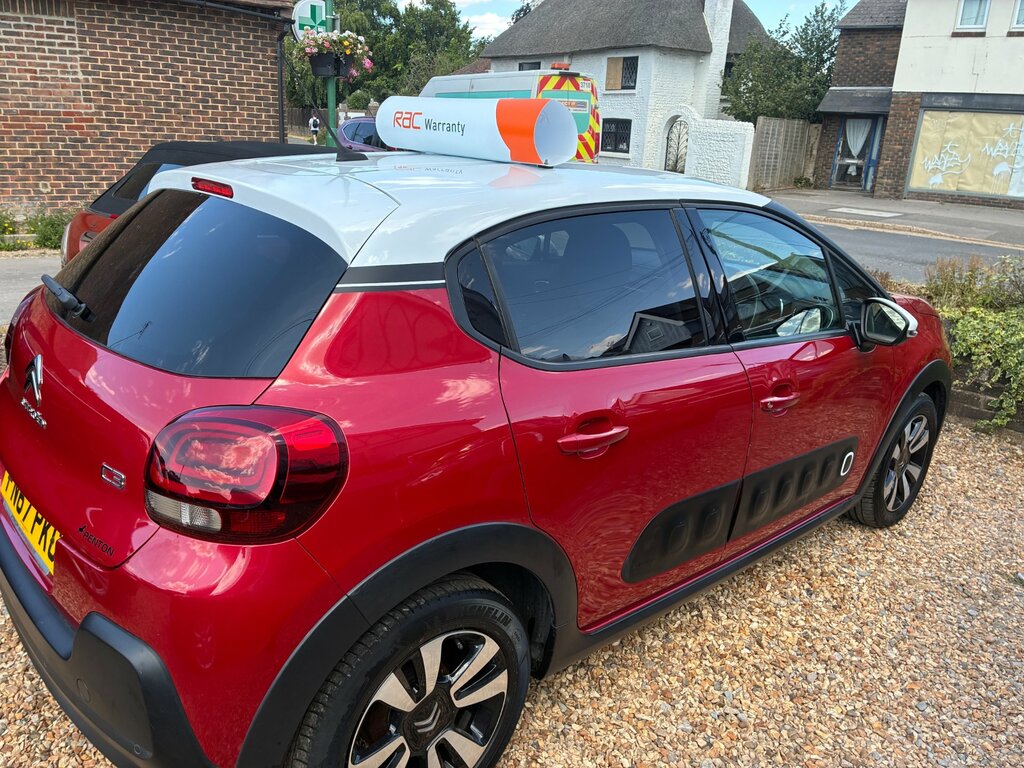 Citroen C3 1.2 Puretech Flair Hatchback Eur Red #4
