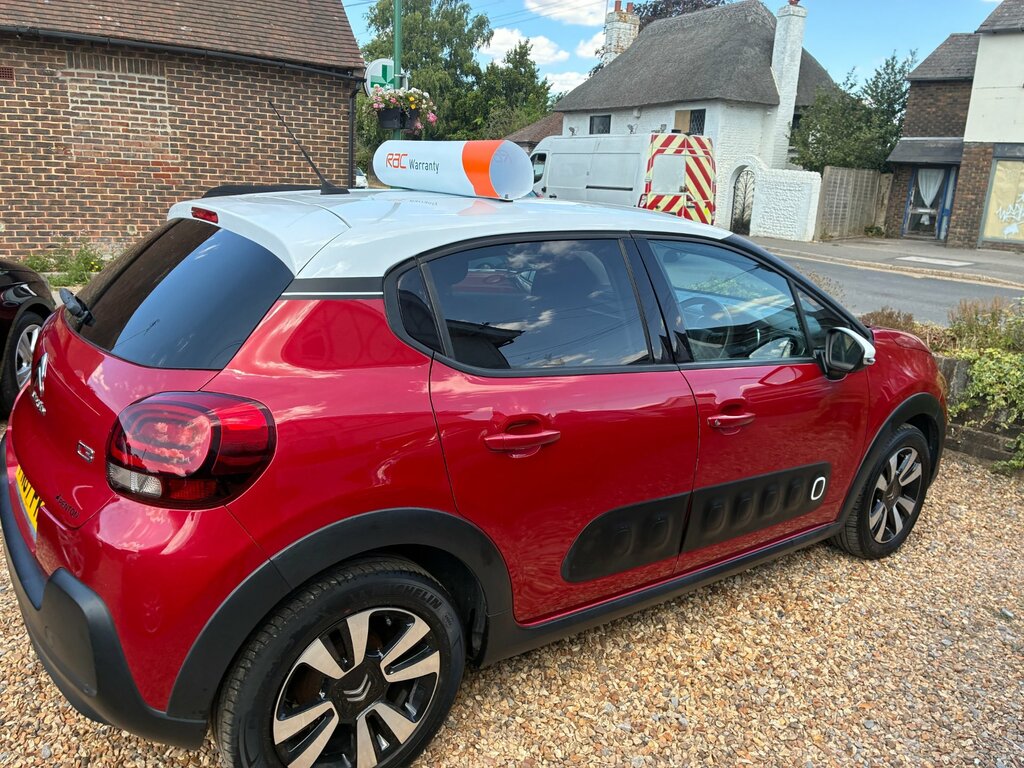 Citroen C3 1.2 Puretech Flair Hatchback Eur Red #3