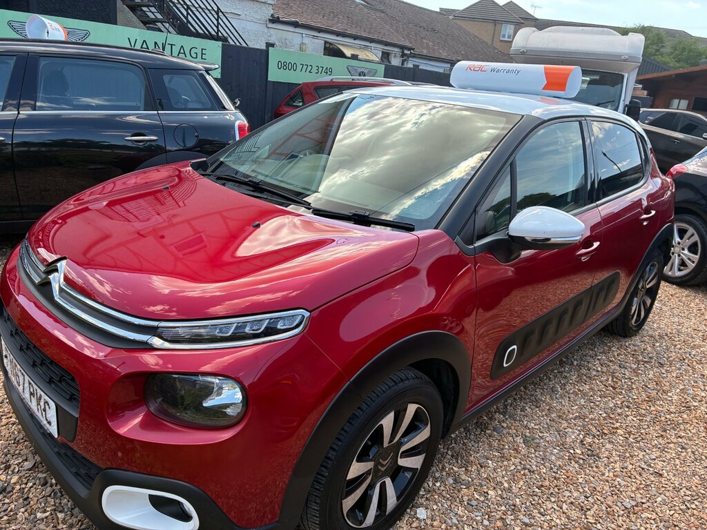 Citroen C3 1.2 Puretech Flair Hatchback Eur Red #2