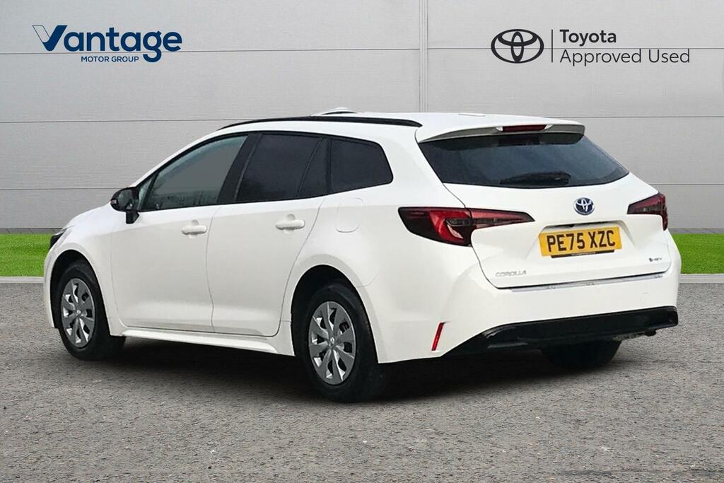 Toyota Corolla 1.8 Vvt-h Cvt Euro 6 Ss PE75XZC White #5