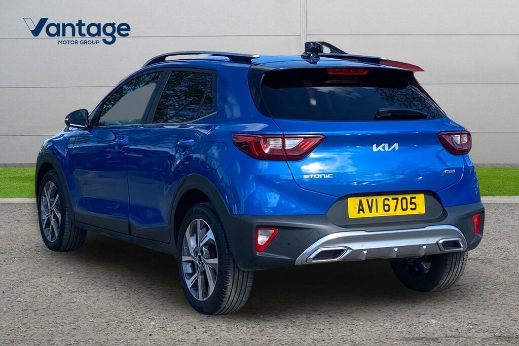 Kia Stonic 1.0 T-gdi Mhev Gt-line S Dct Euro 6 Ss AVI6705 Blue #5
