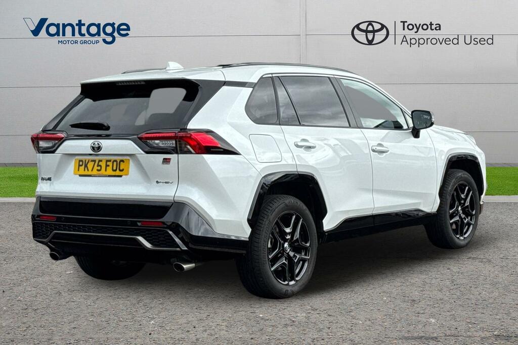 Toyota Rav 4 2.5 Vvt 18.1Kwh Gr Sport Cvt 4Wd Euro 6 Ss PK75FOC White #2