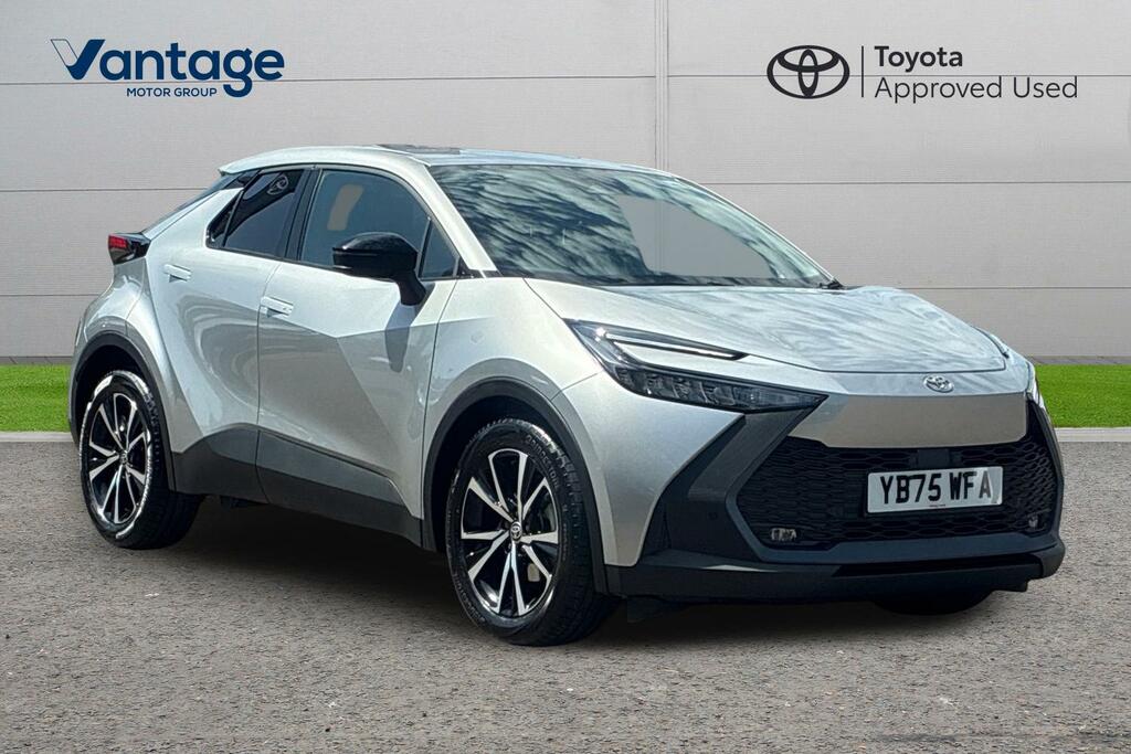 Toyota C-Hr 1.8 Vvt-h Design Cvt Euro 6 Ss YB75WFA Silver