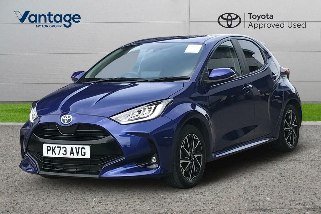 Toyota Yaris 1.5 Vvt-h Design E-cvt Euro 6 Ss PK73AVG Blue #3