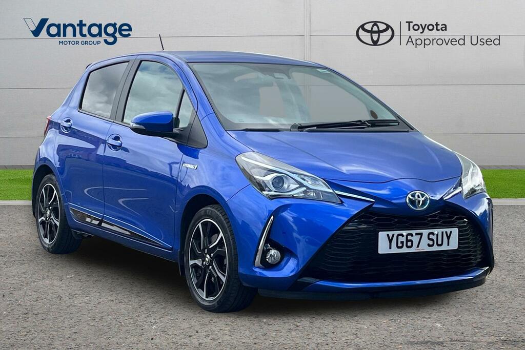 Toyota Yaris 1.5 Vvt-h Design Hatchback Hybrid E-cvt Blue