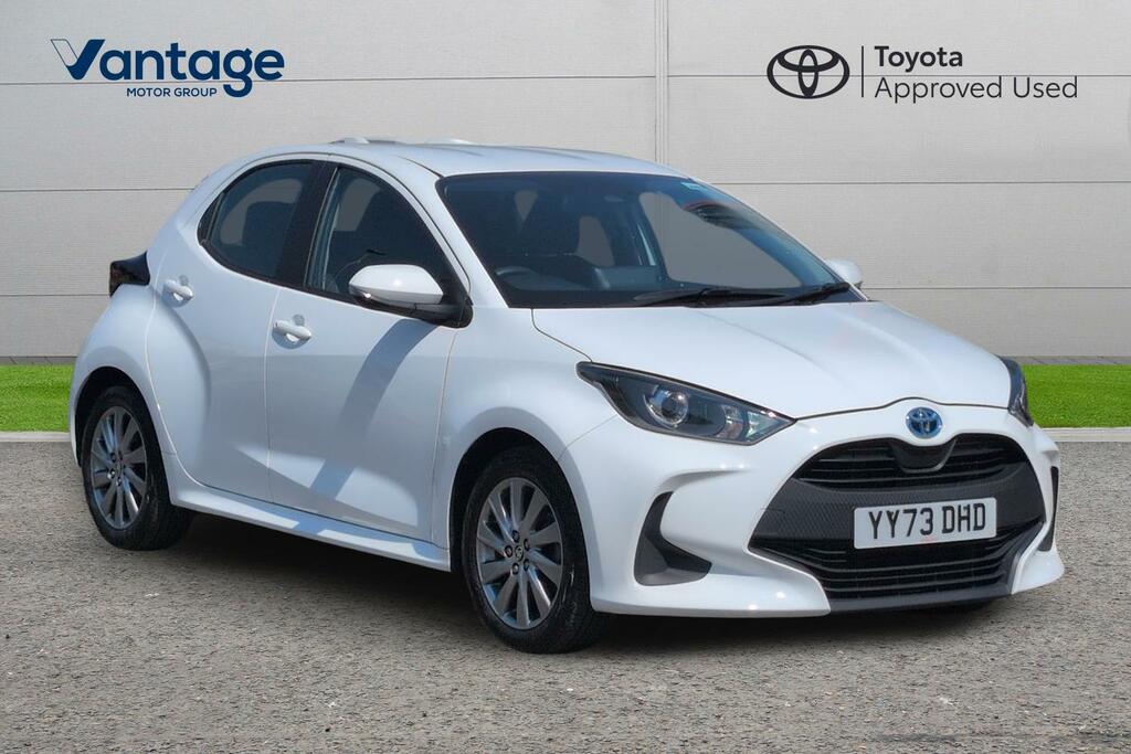 Toyota Yaris 1.5 Vvt-h Icon E-cvt Euro 6 Ss White