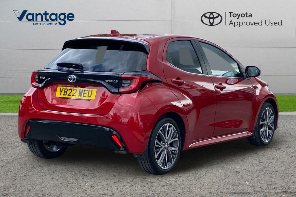 Toyota Yaris 1.5 Vvt-h Excel E-cvt Euro 6 Ss YB22WEU Red #2