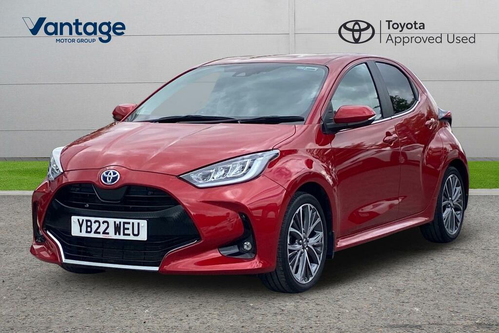Toyota Yaris 1.5 Vvt-h Excel E-cvt Euro 6 Ss YB22WEU Red #3