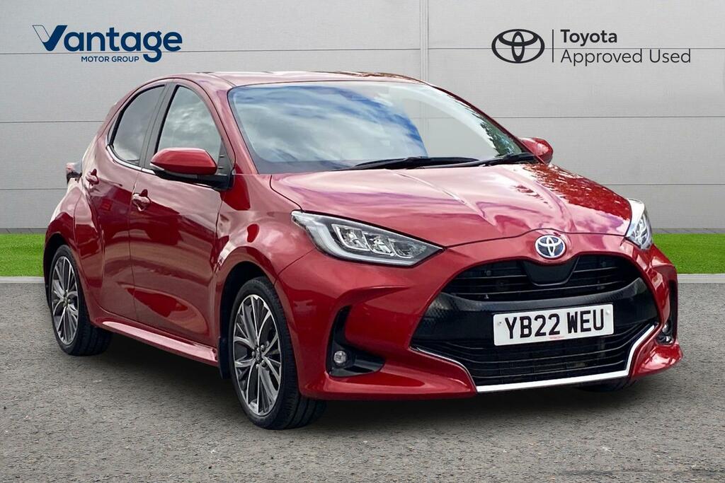 Toyota Yaris 1.5 Vvt-h Excel E-cvt Euro 6 Ss Red