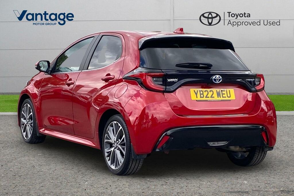 Toyota Yaris 1.5 Vvt-h Excel E-cvt Euro 6 Ss YB22WEU Red #4