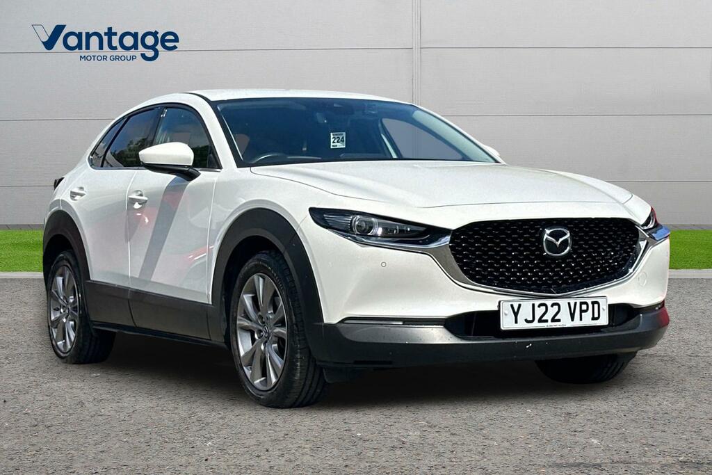 Mazda CX-30 2.0 E-skyactiv G Mhev Sport Lux Euro 6 Ss White