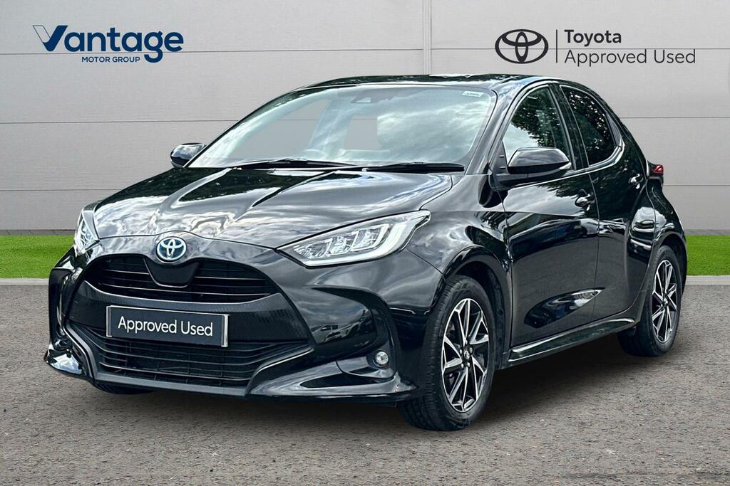 Toyota Yaris 1.5 Vvt-h Design E-cvt Euro 6 Ss LO23FJF Black #3