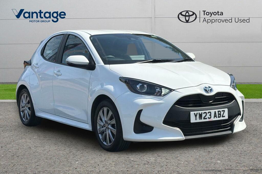 Toyota Yaris 1.5 Vvt-h Icon E-cvt Euro 6 Ss White