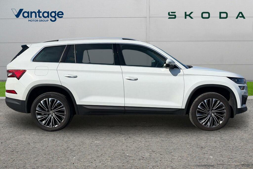 Skoda Kodiaq 2.0 Tsi 190 Se L Executive 4X4 Dsg 7 Seat PF73LRN White #2