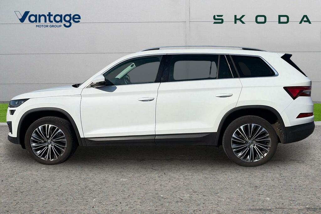 Skoda Kodiaq 2.0 Tsi 190 Se L Executive 4X4 Dsg 7 Seat PF73LRN White #6