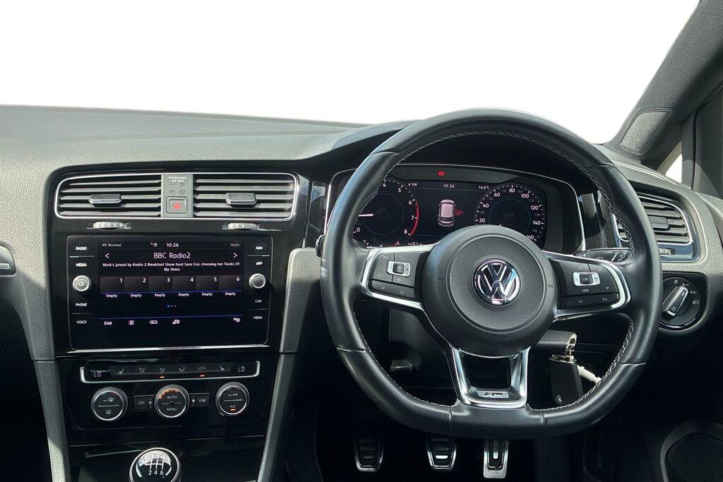 Volkswagen Golf Volkswagen Golf 2.0 Tsi 300 R Dsg White #11