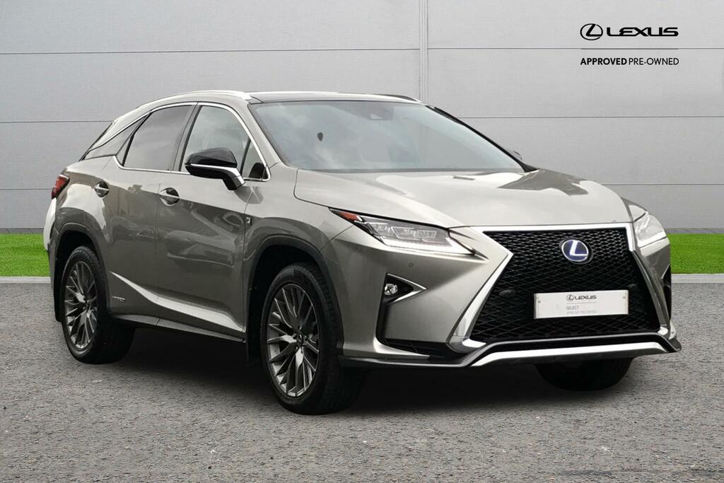 Lexus RX 3.5 450H V6 F Sport Cvt 4Wd Euro 6 Ss Silver