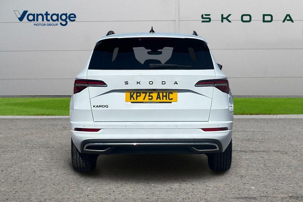 Skoda Karoq 1.5 Tsi Sportline Edition Dsg KP75AHC White #4
